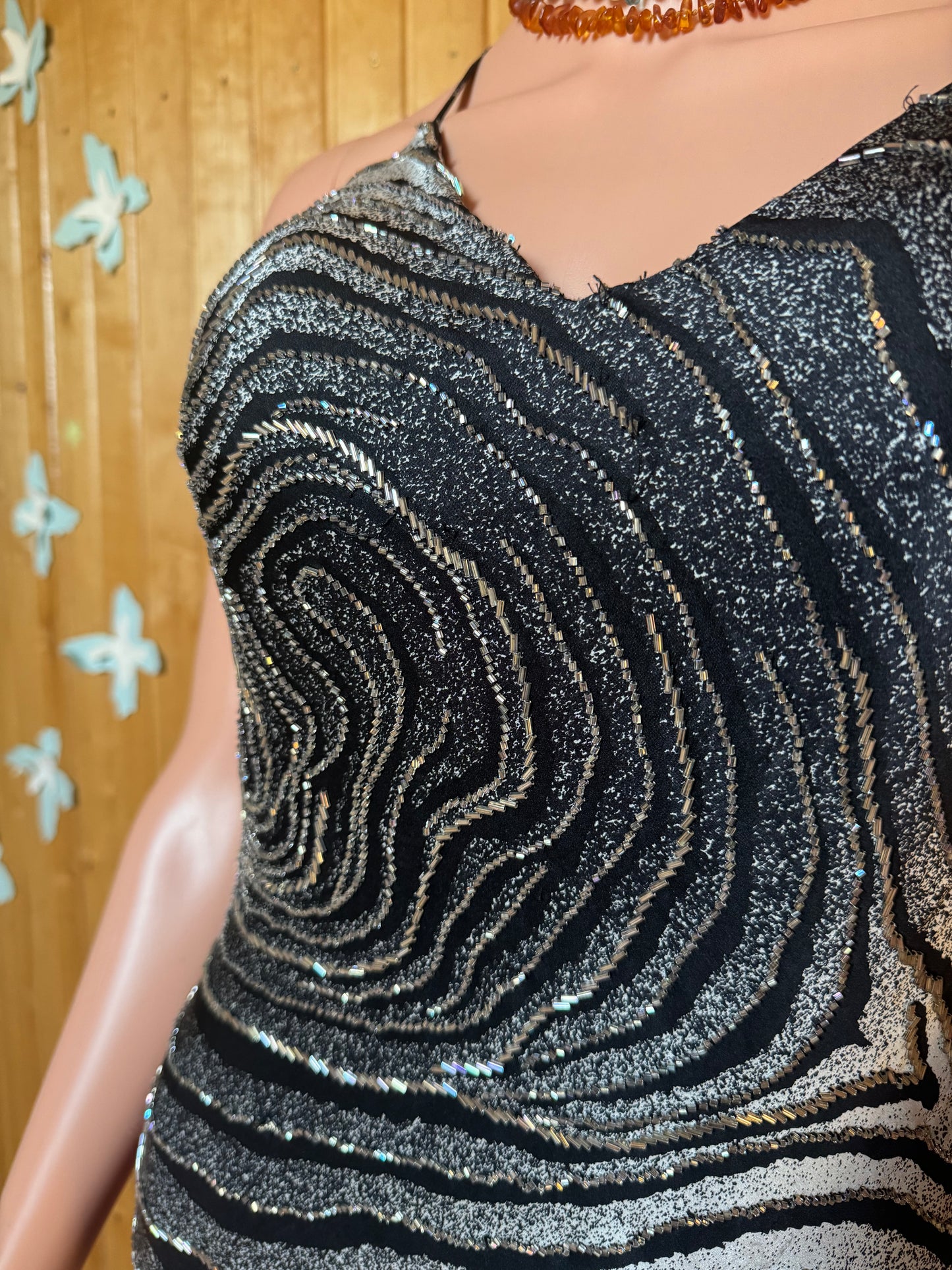 Zebra Cocktail Dress