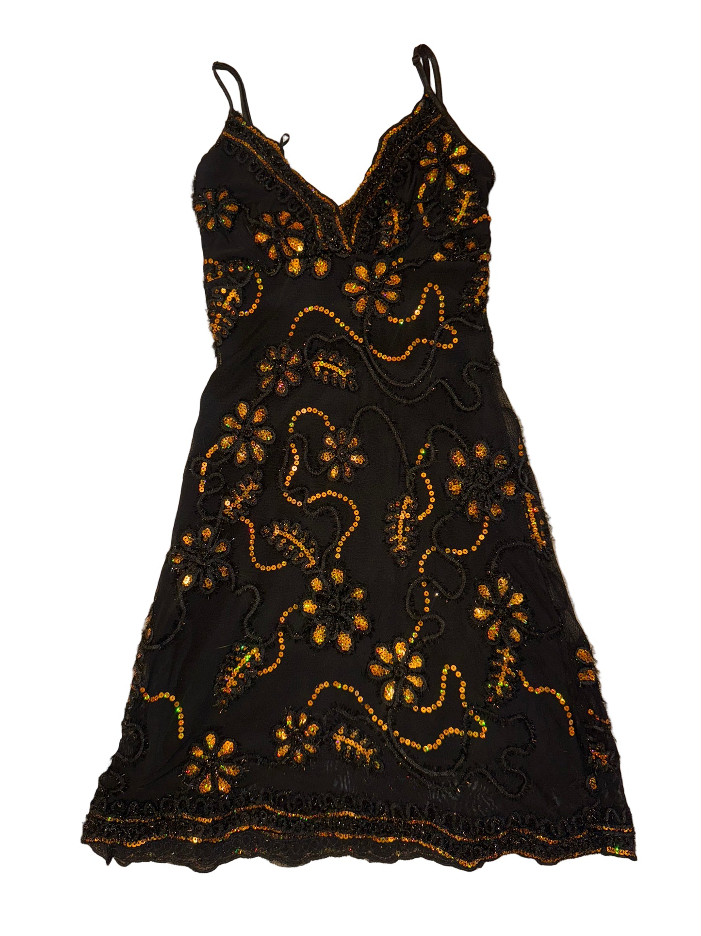 embroidered dress