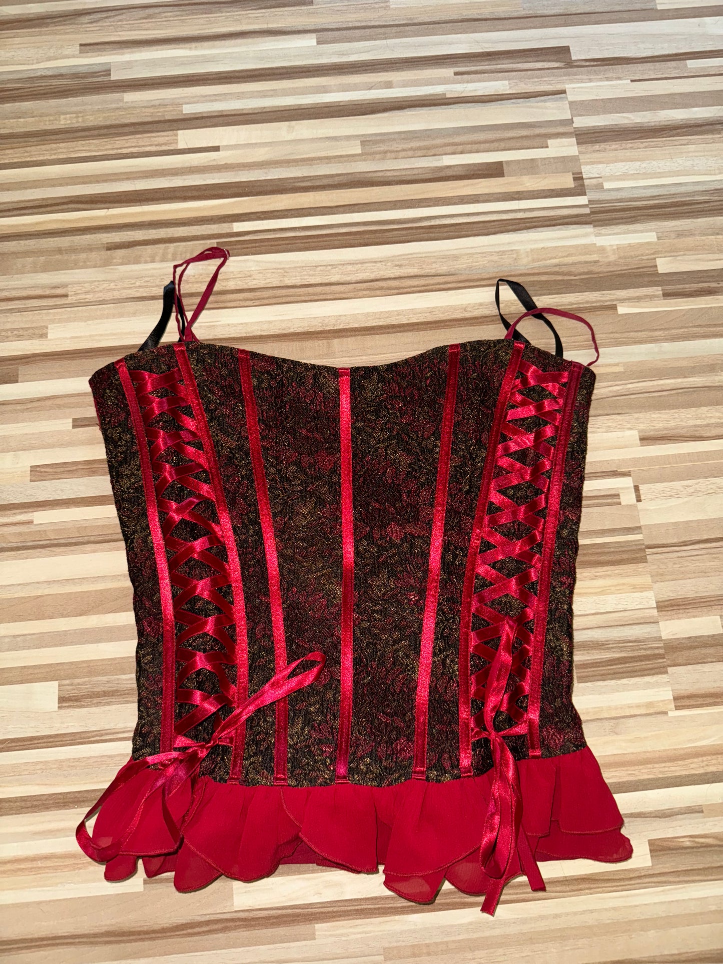 corset and skirt set