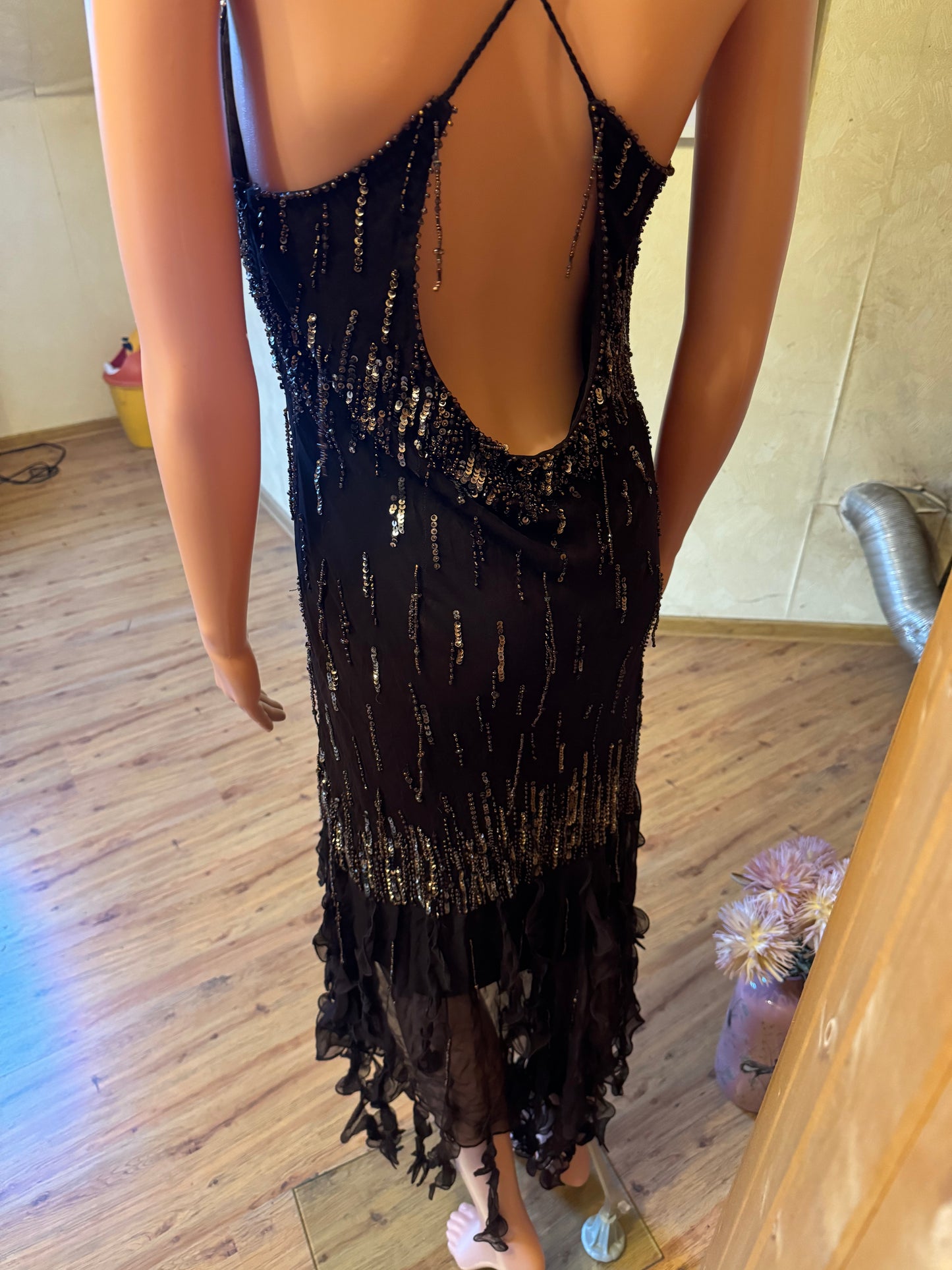 Ruffled stunning dress