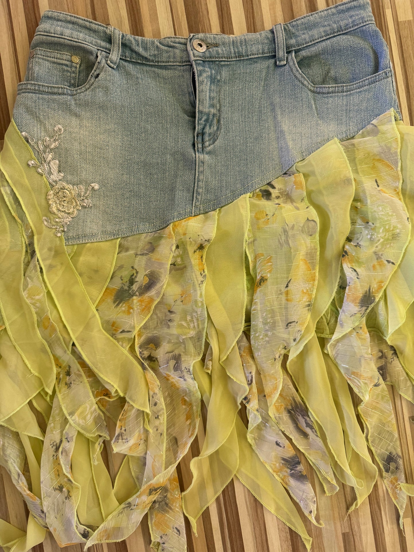 Upcycled skirt