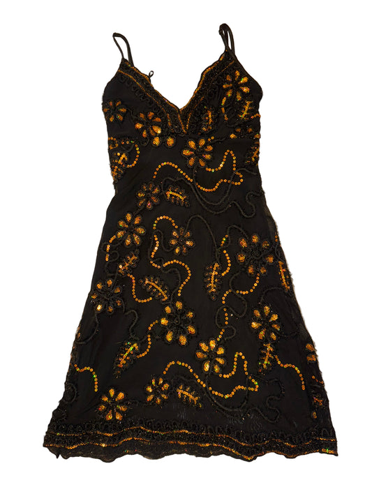 embroidered dress