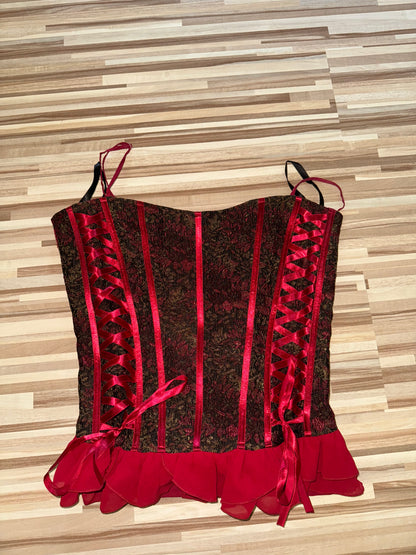 corset and skirt set