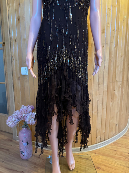 Ruffled stunning dress