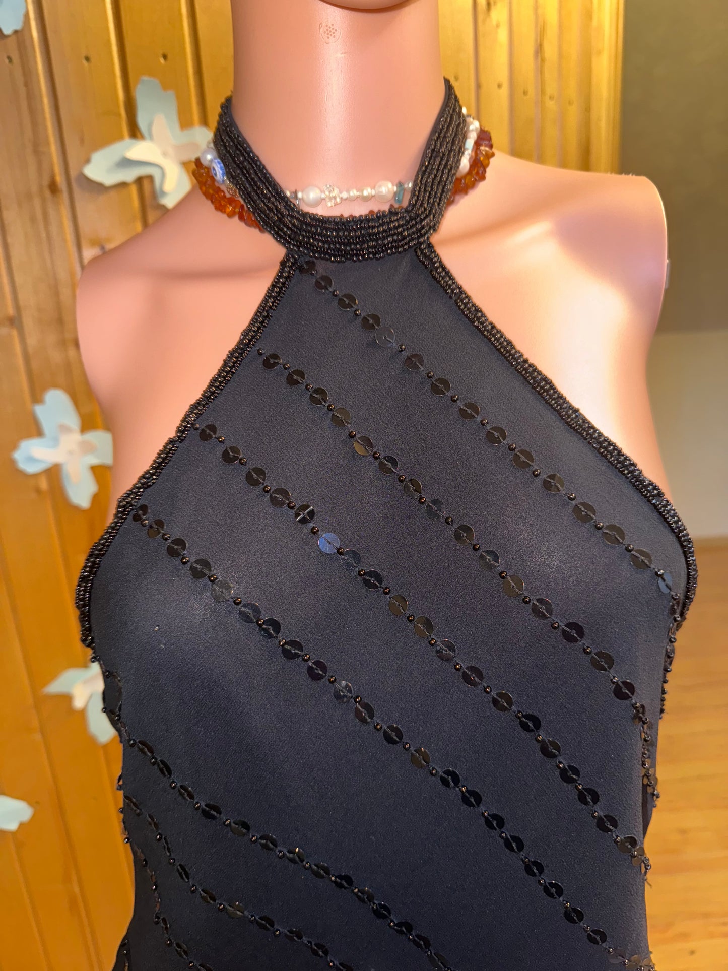 beaded top