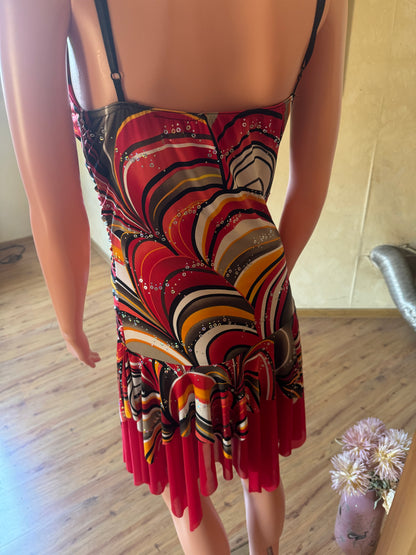 Colourful dress