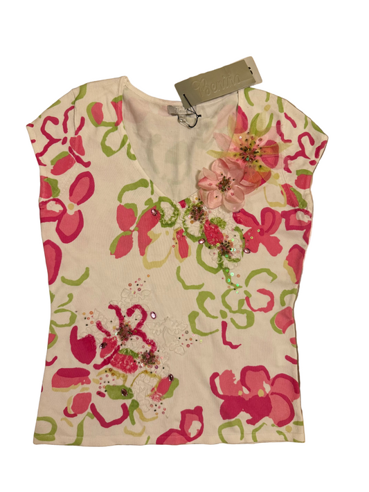 vintage beaded top
