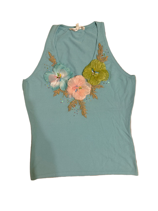 vintage beaded top