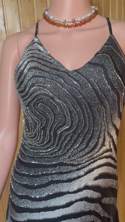 Zebra Cocktail Dress