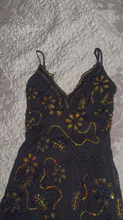 embroidered dress